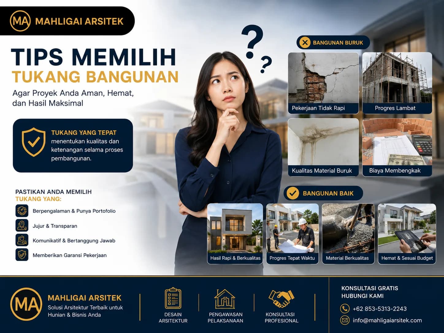 Panduan Memilih Tukang Bangunan Profesional di Kabupaten Minahasa