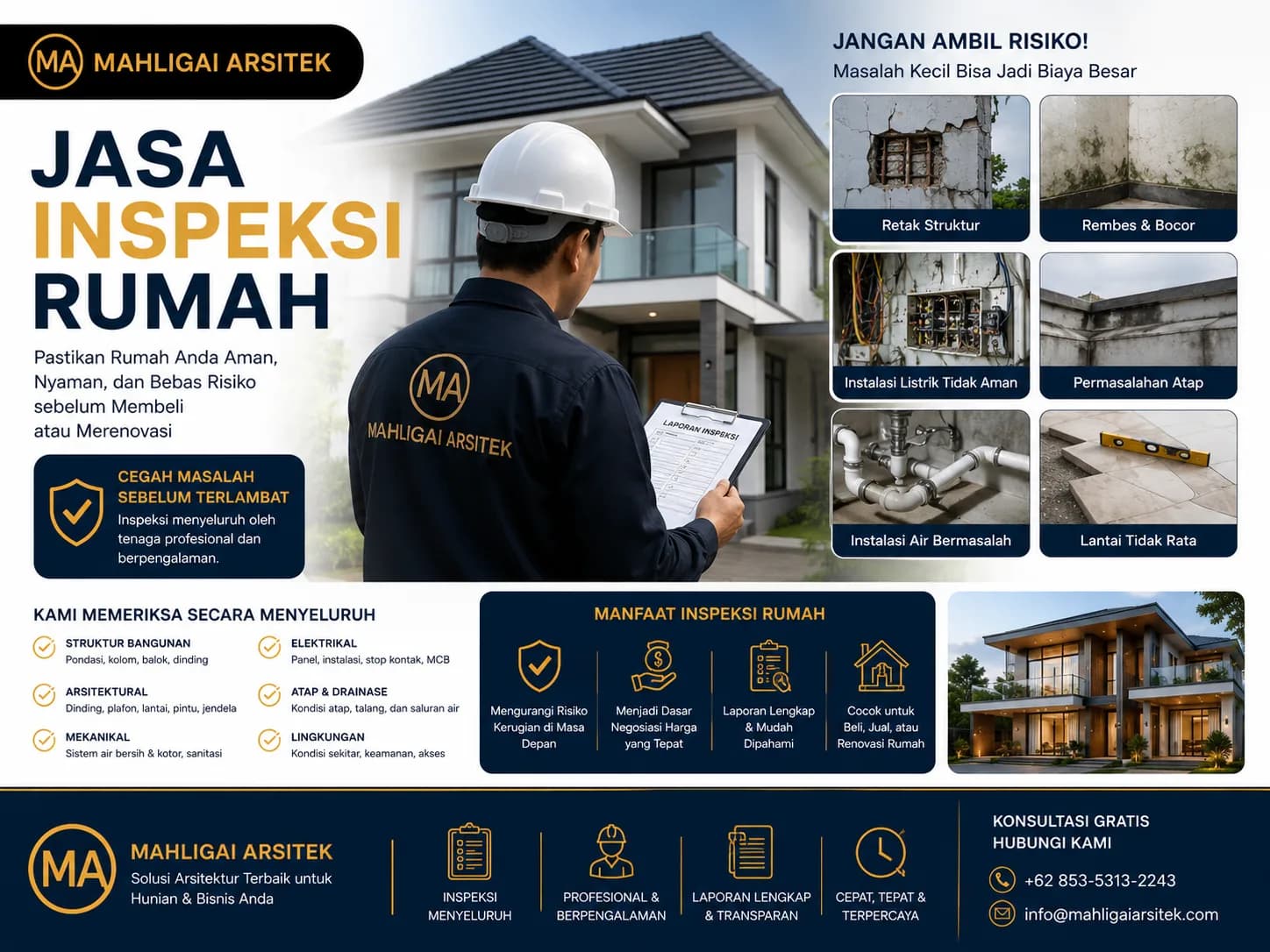 Jasa Inspeksi Rumah Kepulauan Meranti